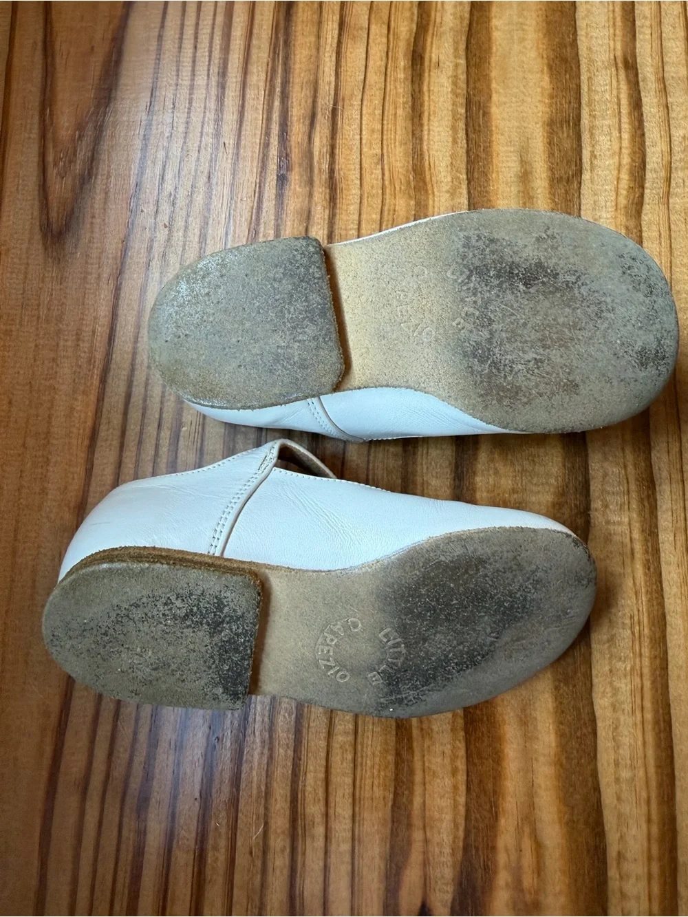 Little Capezio White Mary Jane Dress Shoes